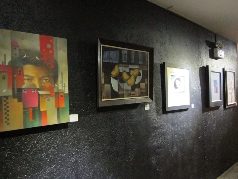 Works of art line the hotel corridors. It's like walking through an art gallery all the way to your room.